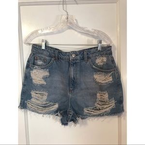 Topshop Denim Shorts